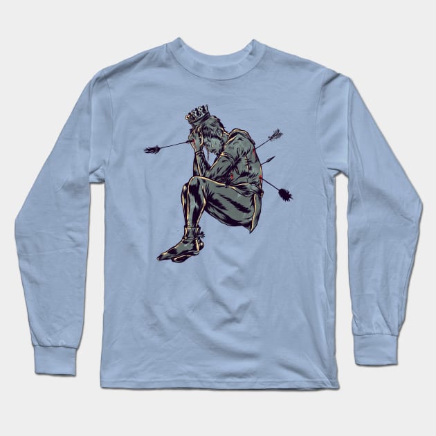 As Saint Sebastian Long Sleeve T-Shirt by cucubaou